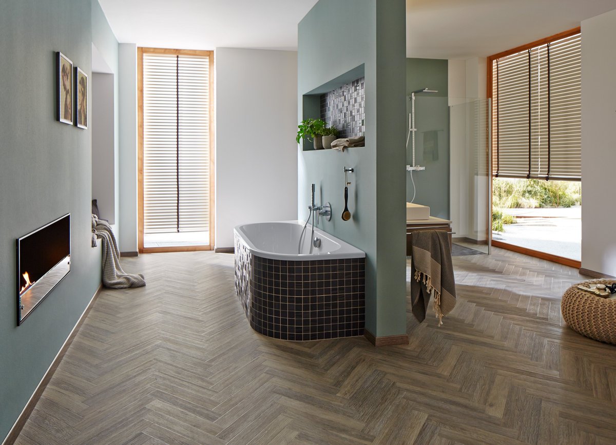 Project Floors Gmbh Zeitlos Elegant Badezimmer Bathroomdesign Homedecor Ypof Yourprojectourfloors Projectfloors Lvt Spa Herringbone Fischgrat T Co Zgr0wtuk2h