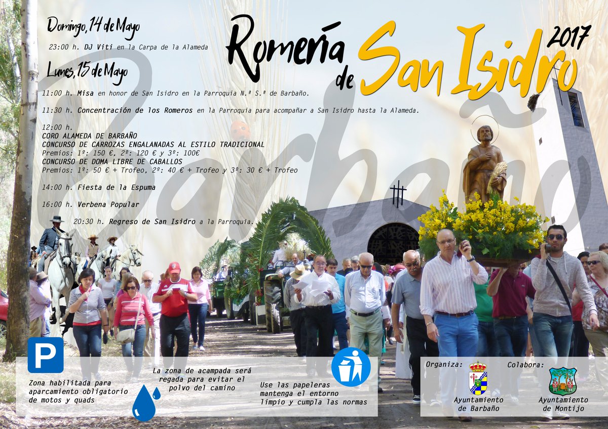Feliz Día de #sanisidro2017! #Barbaño #Montijo #Badajoz #Extremadura #sanisidro