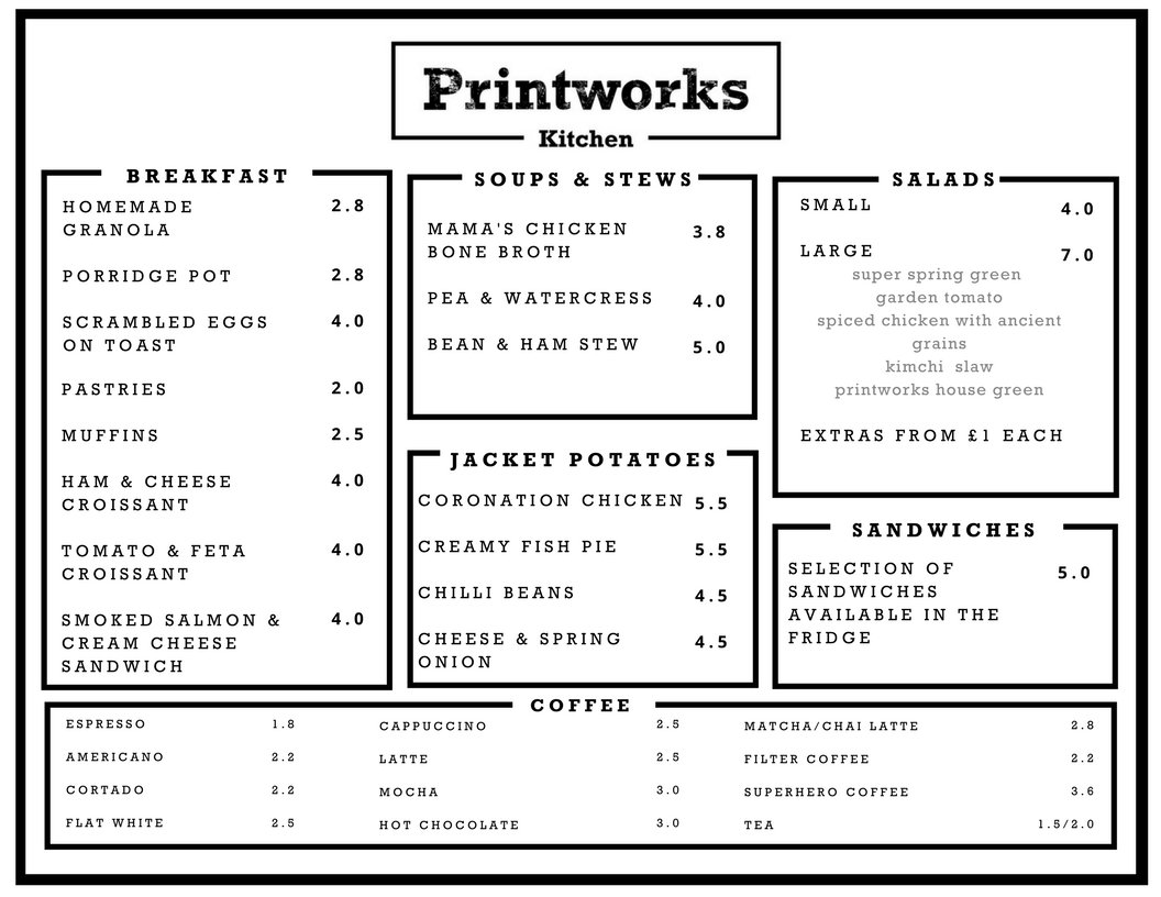 PrintworksK's tweet photo. Our menu for the rest of May. Catch it while it's here
#fresh #seasonal #homemade #goodforyou #foodieheaven #freefrom #healthy https://t.co/Vk4XxSx6Em