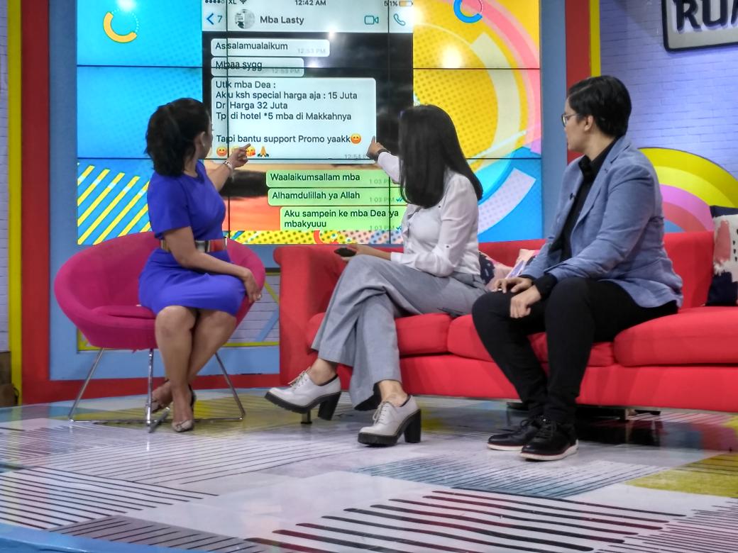 Pihak Lasty menyebut jika ia tak mengendors <a href="/kalinacorbuzier/">KalinaOcktaranny</a> namun Kalina memberikan bukti jk pihak lasty selalu meminta promosi
<a href="/rumpi_ttv/">Rumpi (No Secret!)</a>