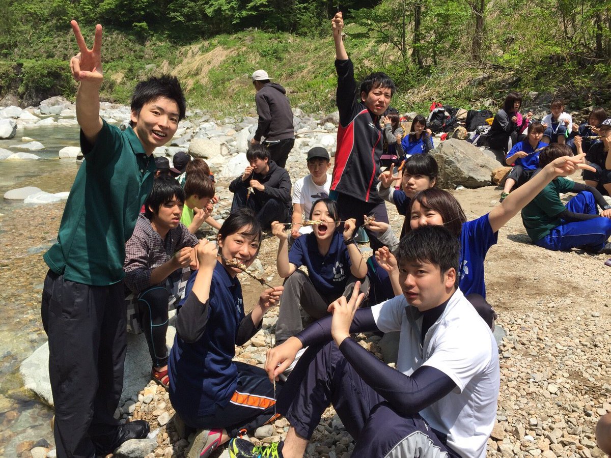 O Xrhsths 金沢星稜大学野外スポーツ部 Sto Twitter 5 13 14 野スポ研修 野外炊飯で飯ごうでのご飯の炊き方や火のおこし方を学びました イワナつかみでは生き物を自分でころして食べる食育も含め楽しく活動できました T Co 4f1lifeqns Twitter