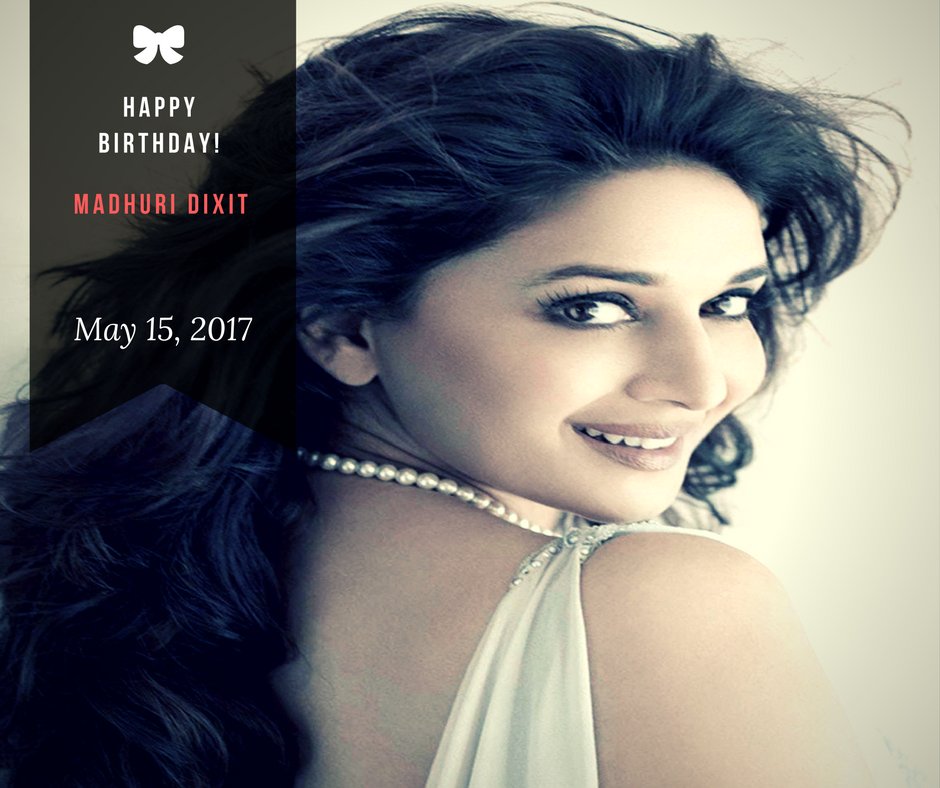 Happy Birthday Dhak-Dhak Girl Madhuri Dixit!
You are Truly Blessed with Eternal Beauty! 