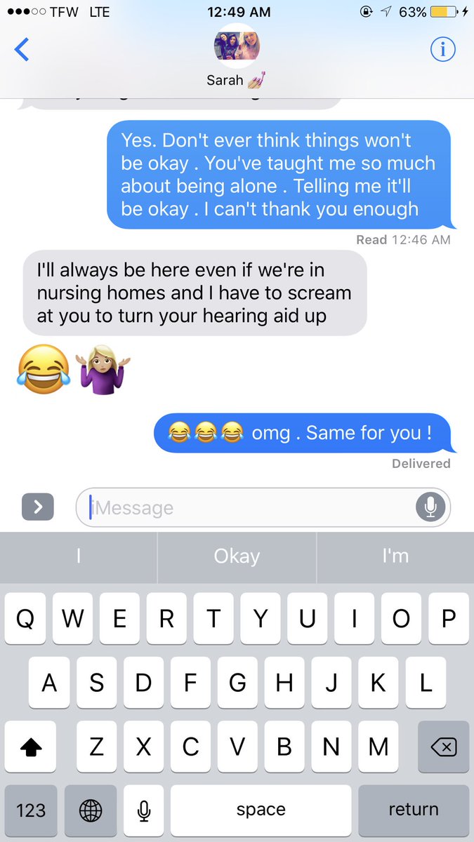 _notyourbabe___'s tweet photo. Sorry to you cause your bff isn't as amazing as mine. Thank you @Sarahhh_XO_XO for always being there and talkin to me when I'm being a baby https://t.co/Syr4eMQsIv