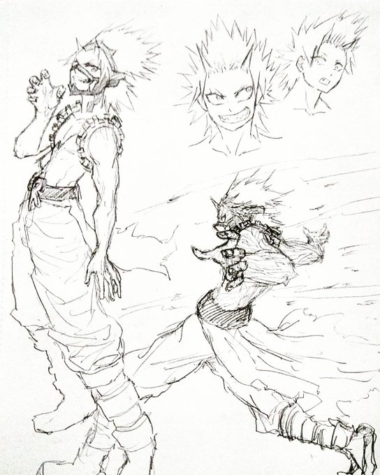 僕のヒーローアカデミア
切島鋭児郎 爆豪勝己 上鳴電気
#BokuNoHeroAcademia 