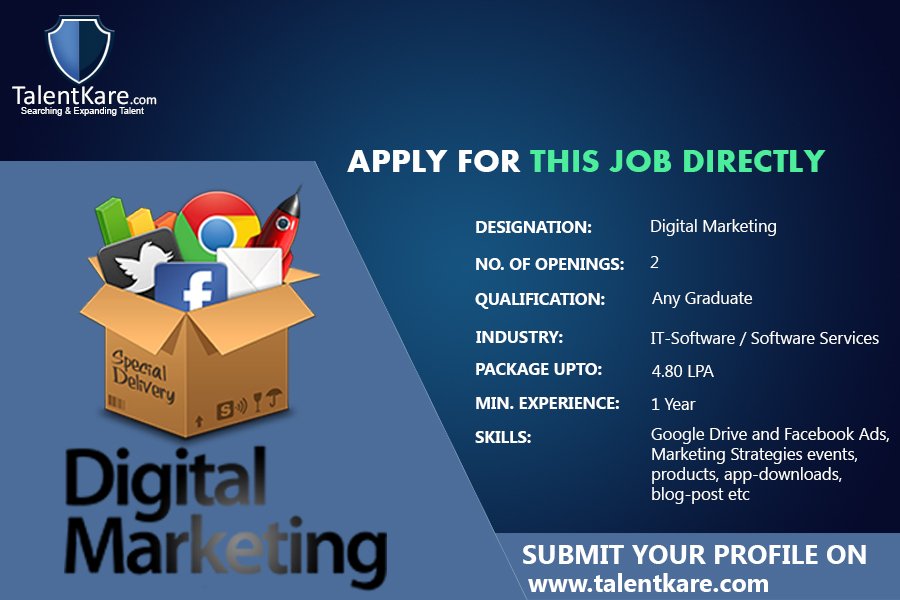 talentkare's tweet photo. Good Morning
Now Apply for #Jobs Directly!
Upload #Resume at: https://t.co/ioyW0C9uIq https://t.co/GrIy042pDn