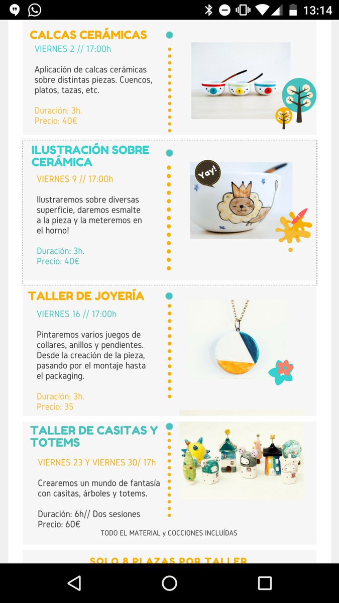 noemarinstudio's tweet photo. En https://t.co/iSEZugeGif tenéis publicados los talleres de junio y si os apuntáis a la newsletter de mañana, descuento! https://t.co/sA4c9fn6Xj