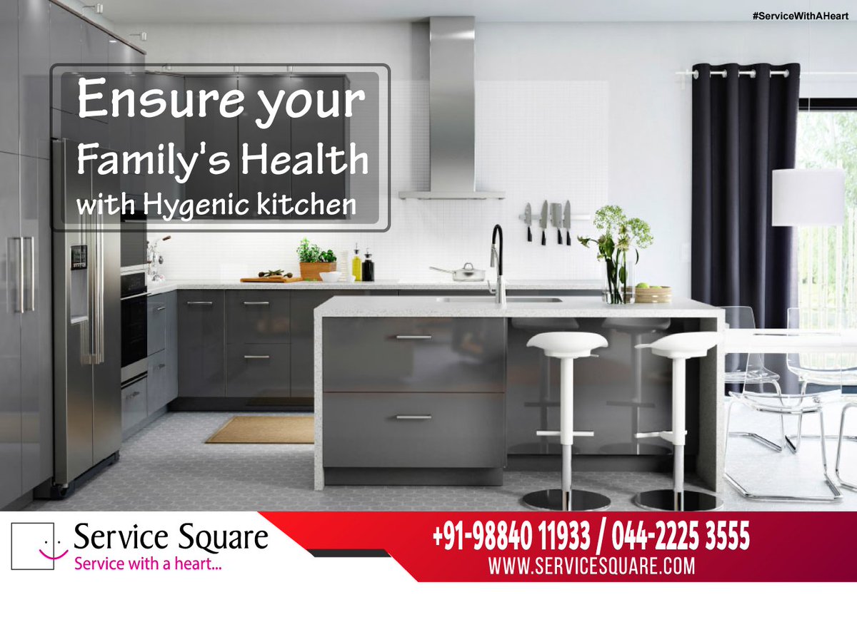babuvincent's tweet photo. Ensure your Family's health with hygenic kitchen #servicesquare #servicewithaheart #service #home #cleaning #interior https://t.co/0L6NWBlzba