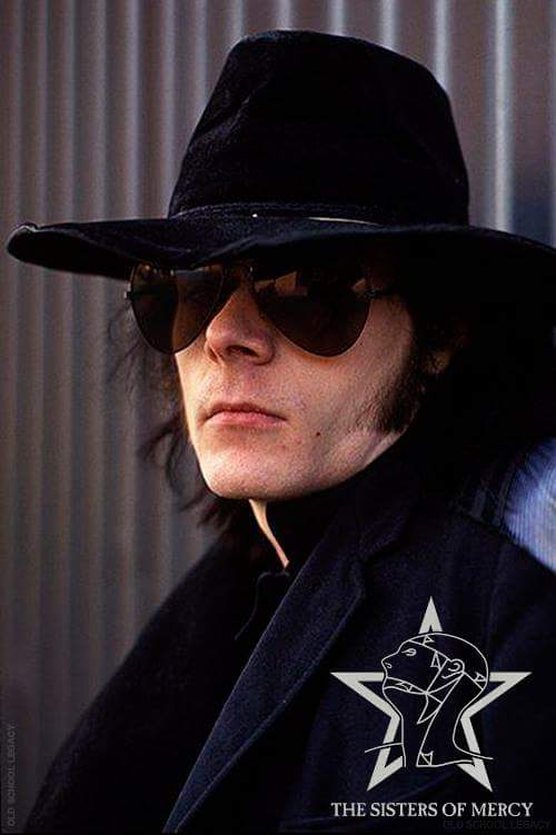 Happy birthday to the iconic Andrew Eldritch of my favourite band The Sisters Of Mercy 