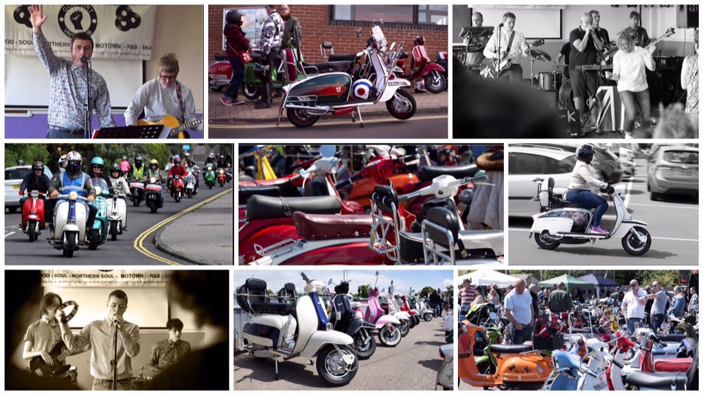 First few images from the superb Gosport Scooter Club Alldayer IV. #GSC #Gosport #Vespa #Lambretta #scootering