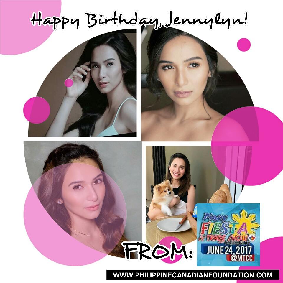 Happy Birthday to Jennylyn Mercado! We are excited to see you here at the on June 24, 2017! 