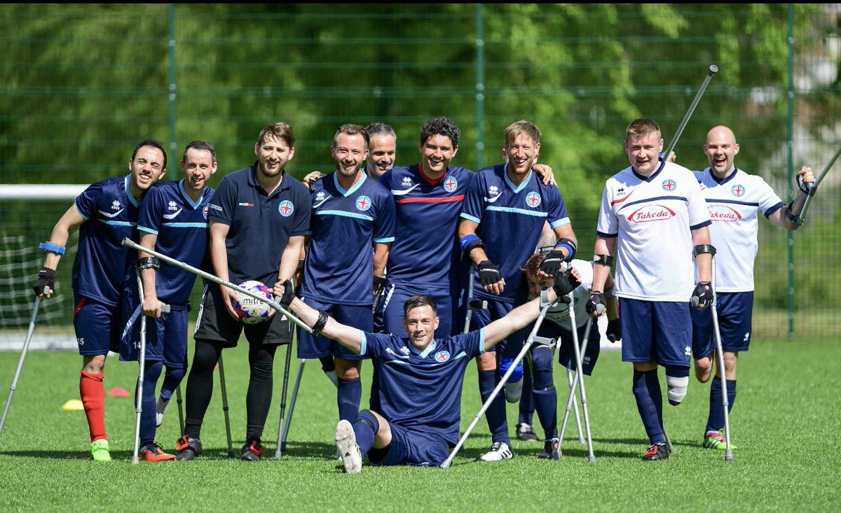 amputeefootball's tweet photo. EAFA Senior Squad 🦁🦁🦁

📝 | "We really have massive belief in ourselves to create something special this year."

https://t.co/KiLZYNTbVZ https://t.co/nlPExaUliP