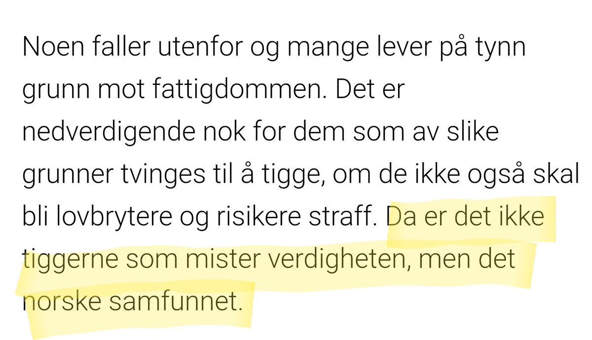 SteinarBL's tweet photo. Noe annet argument mot tiggeforbud trengs egentlig​ ikke. https://t.co/mAZf2J5udJ