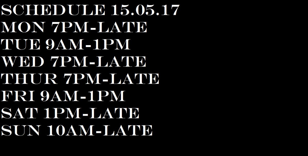 AzraelsGaming's tweet photo. #stream #schedule for this #week guys #happymonday #SZFam #SafeZone #DeviantArmy #SupportSmallStreamers #RETWEEET @BIZ_Cooper @DNR_CREW https://t.co/KFJLHYrtmV