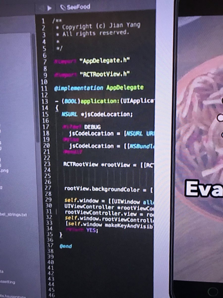 skevy's tweet image. HBO loves React. First React powering WestWorld, now React Native powering SeeFood on Silicon Valley ❤️❤️❤️