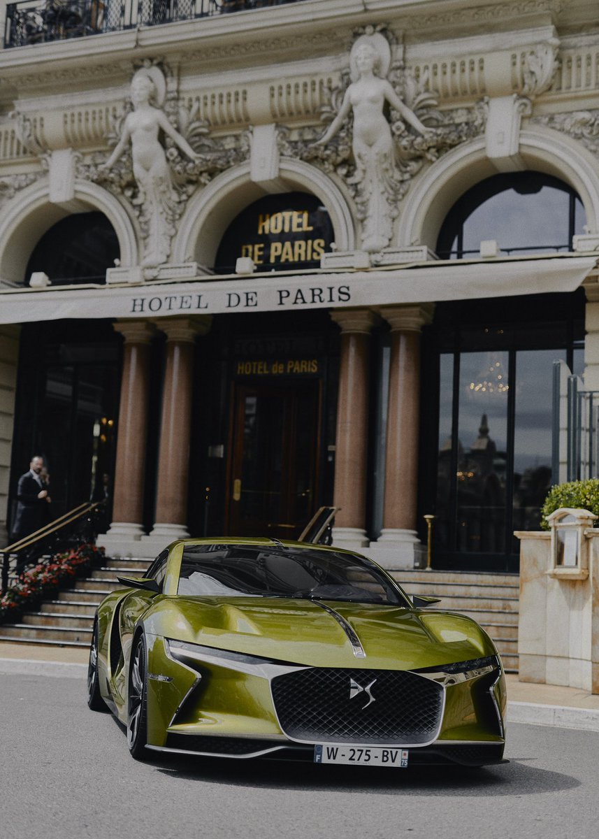 DS_AU_Official's tweet photo. .@SamBirdRacing arrives in style on board DS E-Tense, determined to depart on the podium at the #MonacoePrix #FormulaE https://t.co/SkJqwPTXJV