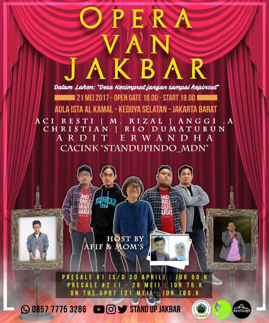 Stand-Up Night dgn konsep berbeda kayaknya cuma ini... Ngga sabar jagoannya <a href="/StandUpJAKBAR/">Standupindo Jakarta Barat</a> katanya mau ikut meriahin juga 😆