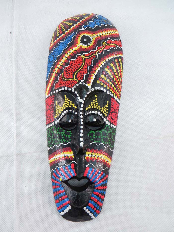 ApparelSarong's tweet photo. Thousand dot mask, hand carved hand painted wooden home decoration $6.50 https://t.co/g8ENvmxvWR https://t.co/C5YDIoE9Hu