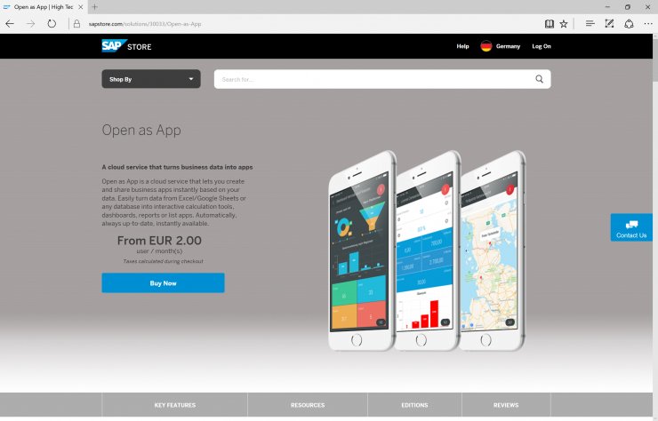openasapp's tweet photo. Open as App is live in the #SAP store. Many thanks to the fantastic team @SAPStore 🤝 #digitaltransformation » https://t.co/lLpzyoCH09 https://t.co/rrTEJ17Ies