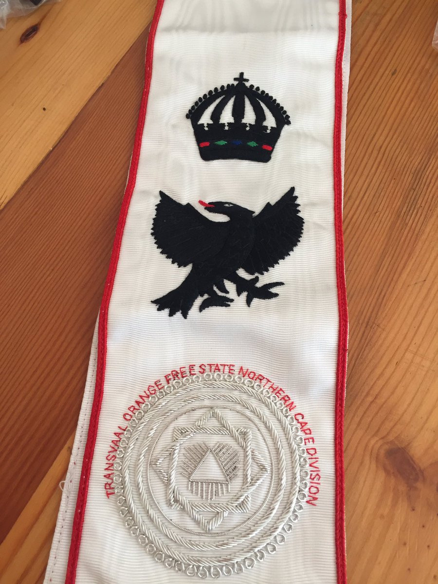 AcaciaRegalia's tweet photo. New Red Cross Appendent orders Sash #Freemasonry #khs https://t.co/n8a3PfRbA1