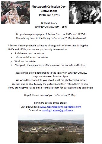 Moving2Bettws's tweet photo. We're collecting photos of Bettws from the 1960s/70s THIS SATURDAY at Bettws library - drop in between 9 and 1 with yours. Please RT! https://t.co/cngTCwBdfF
