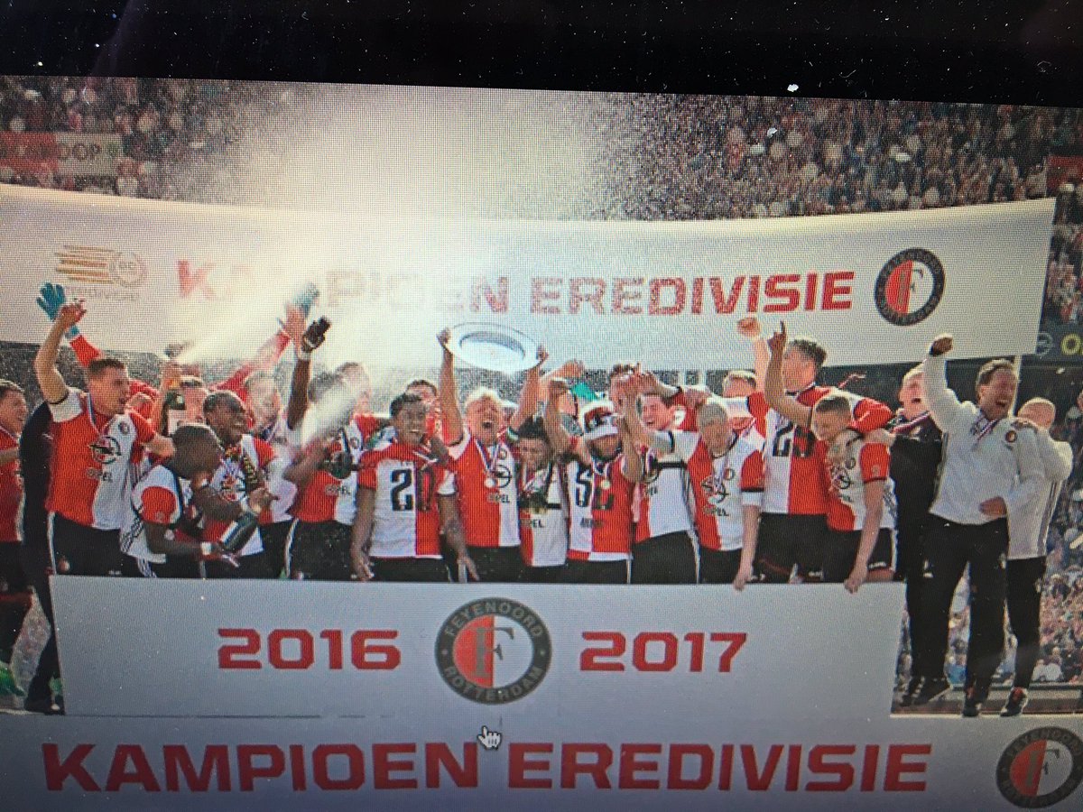 IndibaBelgium's tweet photo. Feyenoord have won their first title since 1999. With the support of @INDIBAactiv. https://t.co/QFgTsxcle2