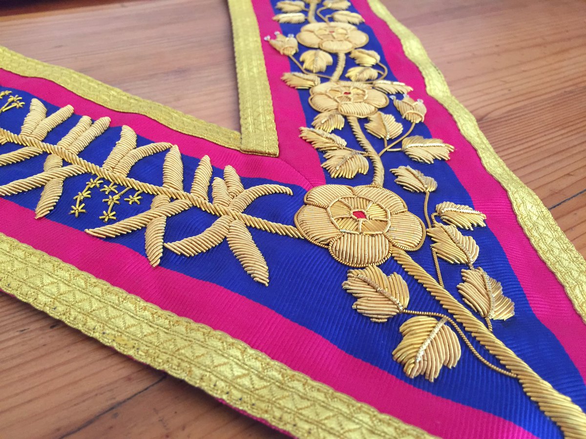 AcaciaRegalia's tweet photo. #Markmason grand collars ready for June investiture in London. Congrats on your appointments https://t.co/nACwRPkQAL