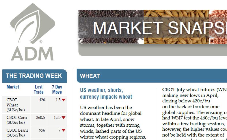 ADMaustralia's tweet image. Our May Market Snapshot has hit the deck including our new Pulses report. Need a breather from going #upandback? bit.ly/2pAKgsW