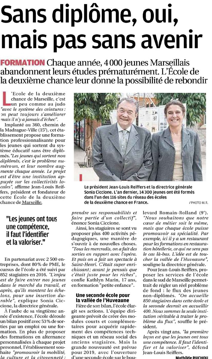 École de la 2e Chance de Marseille tweet media