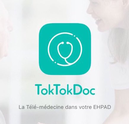 TokTokDoc's tweet photo. Demain découvrez LA #télémédecine pour EHPAD HIT iOS Corner H59 @ParisHealthcare @pierresimon22 @Nouveal_sante @Jcqslucas @sf_telemedecine https://t.co/r1h6RC7AyD