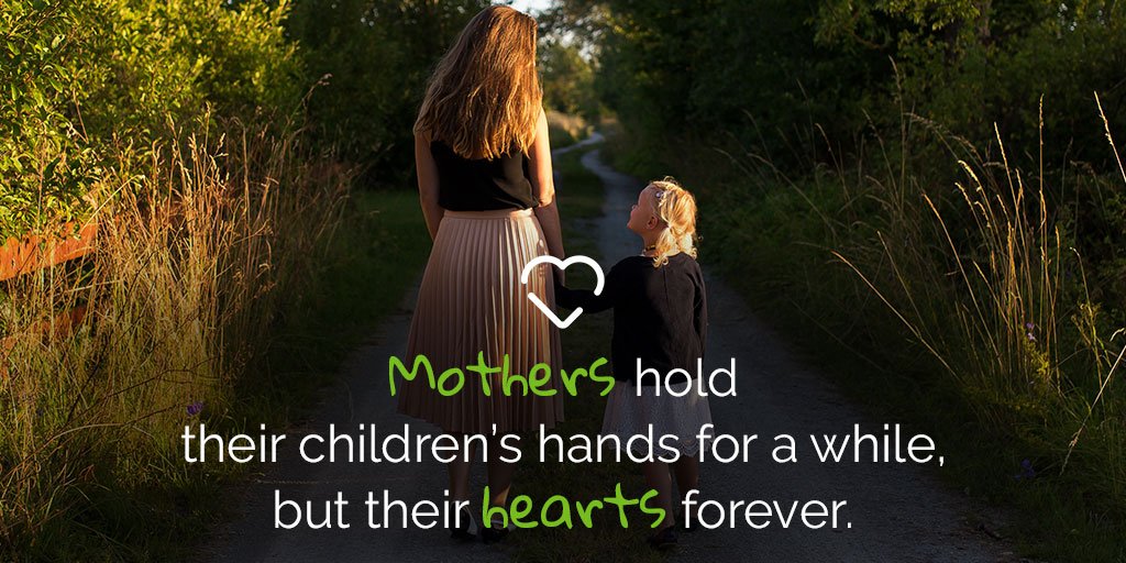 LifetimeMediaSA's tweet photo. Mothers hold their children's hands for a while, but their hearts forever. #MothersDay2017 https://t.co/vqFNSoh2u2