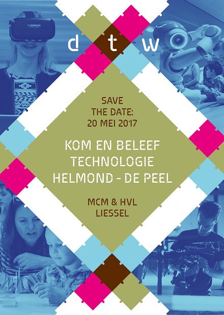 #DTW2017 - Vandaag start de Dutch Technology Week met veel interessante events deze week in de regio. Iedereen heel veel succes gewenst!