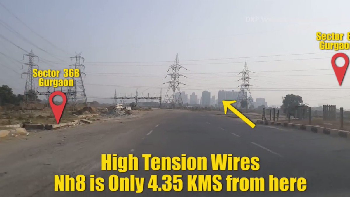 PrakharSahay's tweet photo. Please remove HIGH TENTION WIRES in middle of #DwarkaExpressway Sir @yashpalmurar @nitin_gadkari @vaibhav_74 @PdGurgaon_NHAI #Gurgaon #DHBVN https://t.co/hejF7MTHTG