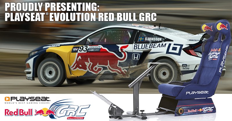 Playseat® on X: NEW: PLAYSEAT® EVOLUTION RED BULL GRC! Check the
