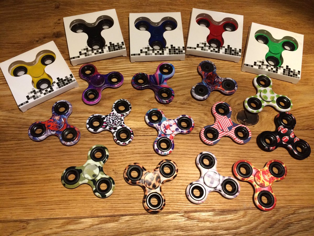 Alle soorten spinners weer aanwezig bij Primera Sanders in Hoofddorp!