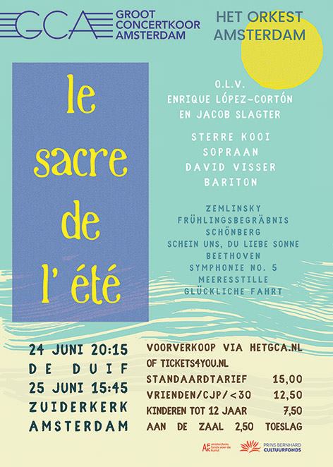 GCAmsterdam's tweet photo. #concert Op 24 en 25 juni zomerconcert! Online kaartverkoop begint komend weekend. https://t.co/37yZnzQL0J