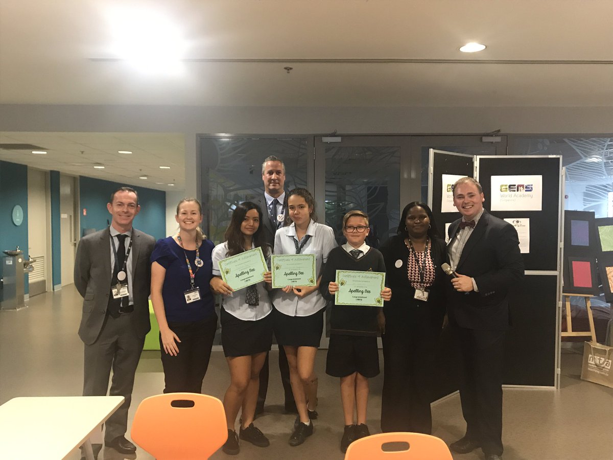 raelei520's tweet photo. Congratulations to our first SY Spelling Bee Competition Winners!!#gwainspire #GWAInspire https://t.co/939Q4FcR1M