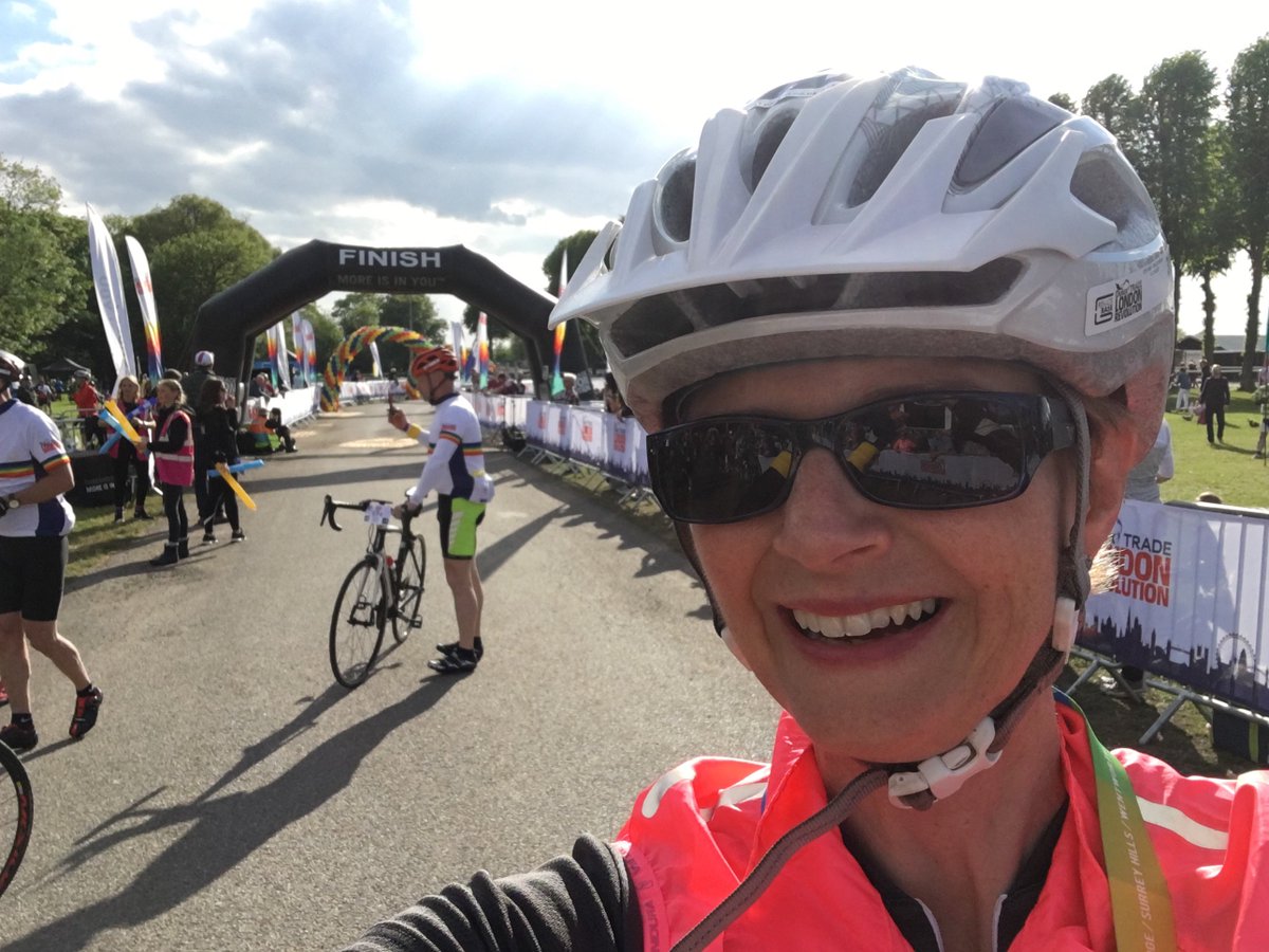 Rode 125 miles Saturday as part of my training for the <a href="/Vatternrundan/">Vätternrundan</a>! Very happy! justgiving.com/fundraising/Ma… for <a href="/MaggiesCentres/">Maggie's Centres</a>