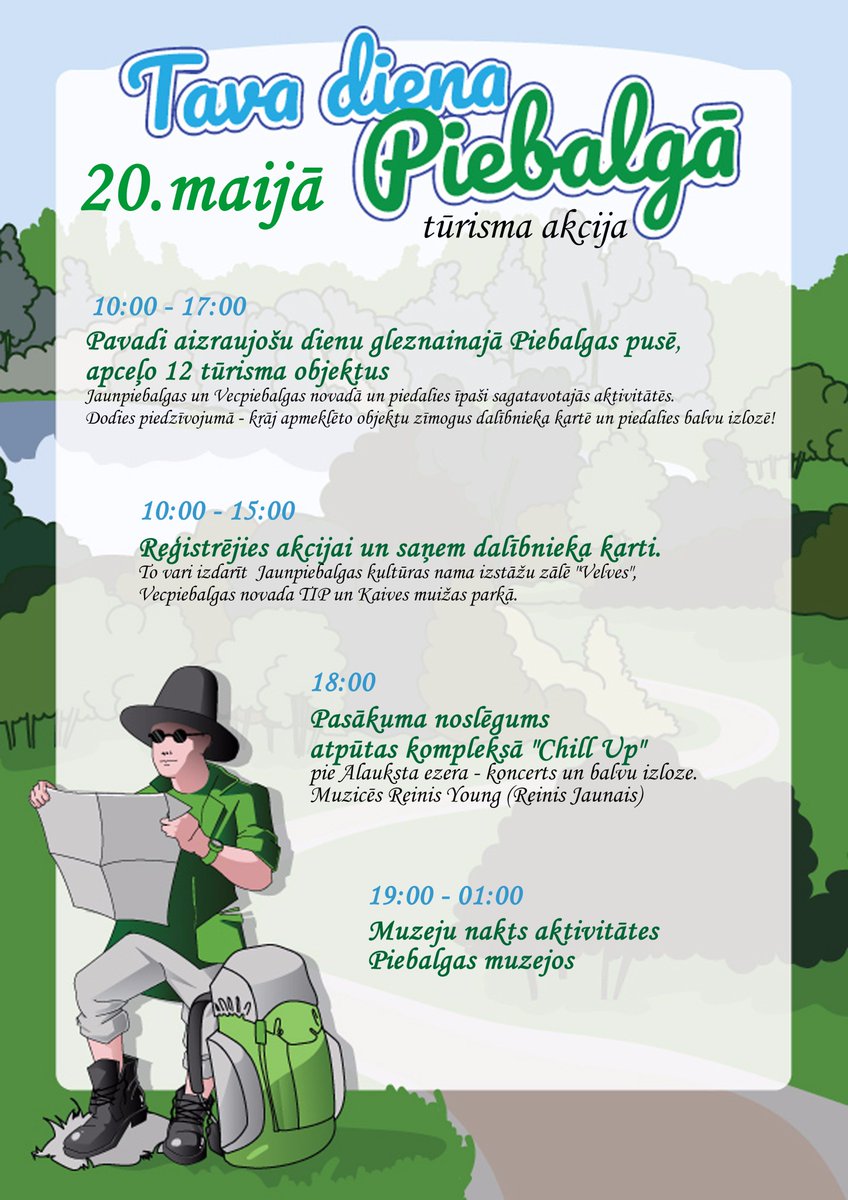 Tiekamies sestdien Kaives muižas parkā!