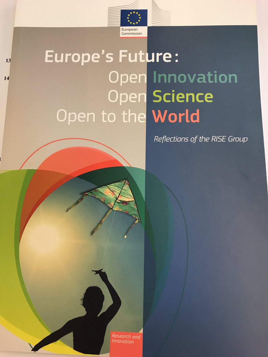 Energy Living Lab in Brussels today for the launch of the RISE book: open science, open innovation, open to the world.