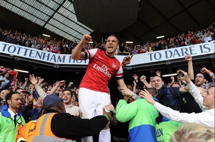 Lukas Podolski Com Thanks Whitehartlane For That Great Memories Afc Gunners Lukas Podolski Com Thanks Whitehartlane For That Great Memories Afc Gunners