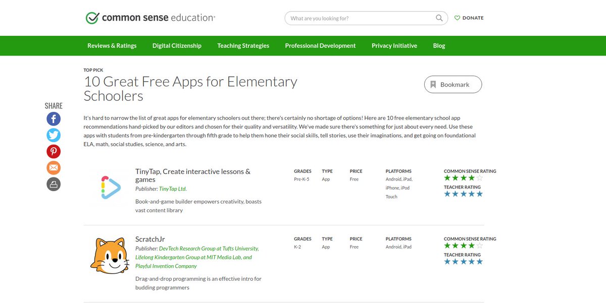 TinyTapEDU's tweet photo. TinyTap's included on @CommonSenseEd list of 10 Great Free Apps for Elementary Schoolers.See how to empower students https://t.co/EeoBfjiF2E https://t.co/klkw8O36gv