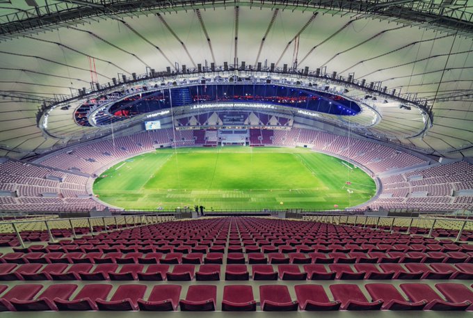 Le Qatar  d voile son stade  enti rement climatis  pour la 