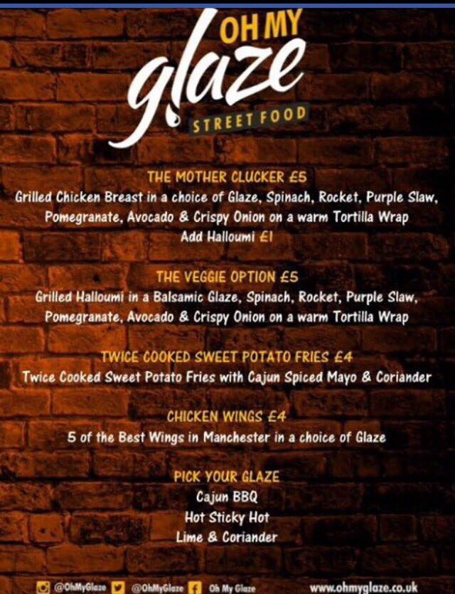 TimeandPlaceSK4's tweet image. #streetfood #popup Weds 17th 5pm @OhMyGlaze @stockportloc @ILoveMCR @StockyReTweet @Everything_SK @4HTA