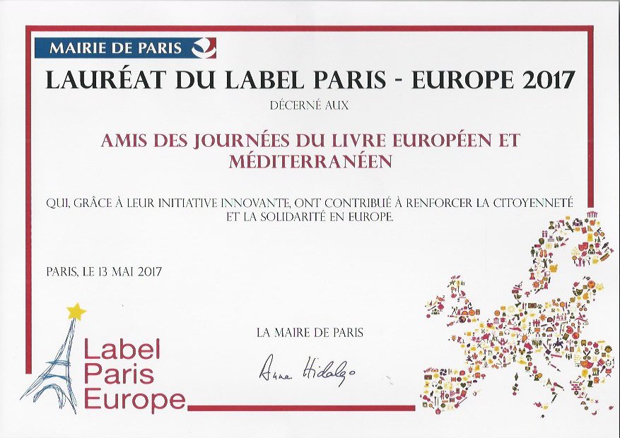 JcAuge's tweet photo. Samedi 12 Mai, à l'occasion de la fête de l'Europe, nous sommes fiers d'avoir reçu le Label Paris Europe 2017 pour soutenir notre projet !😁 https://t.co/e0gXA8XLPY