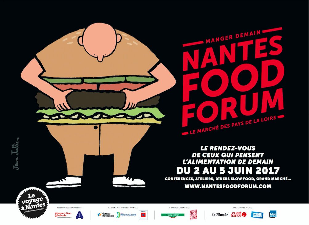 Quelle #alimentation pour demain? Pour le découvrir RDV du 3 au 5 juin au #NantesFoodForum nantesfoodforum.com