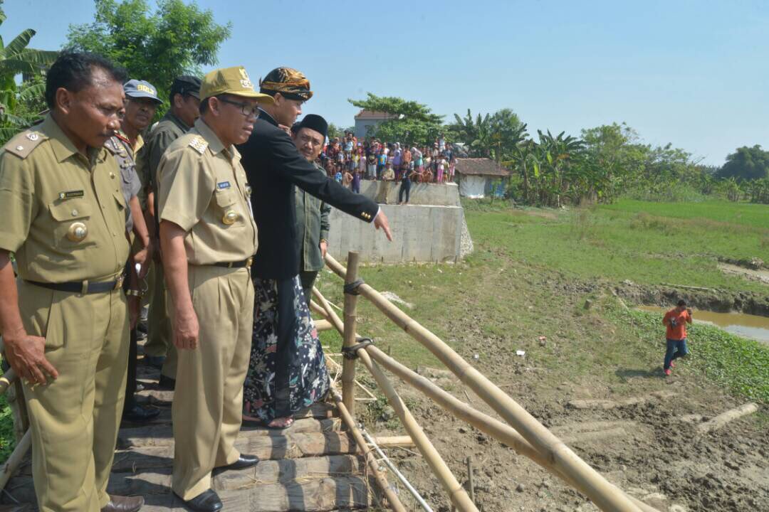 Jembatan Rejosari Kab Demak, Tahun ini dibangun.