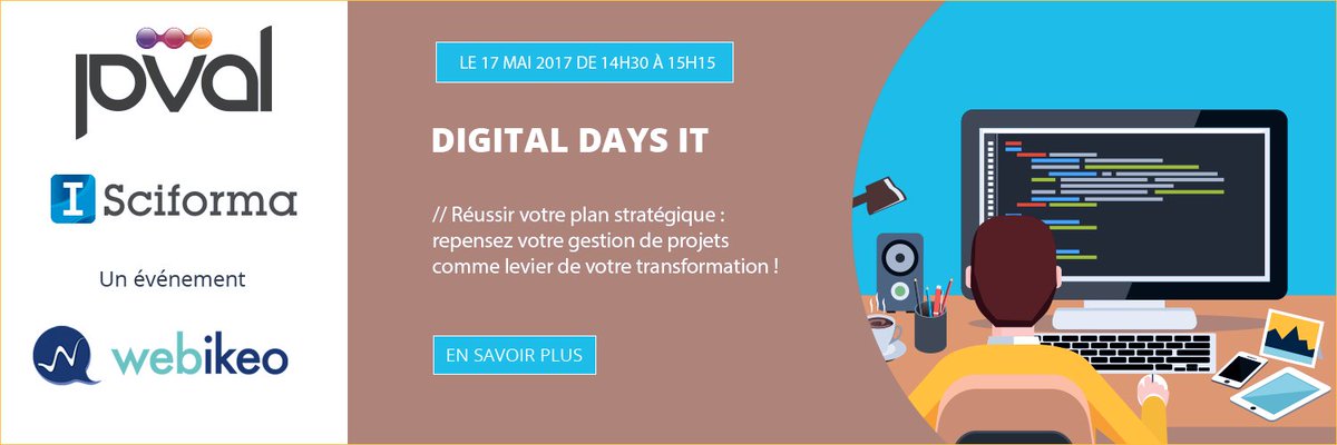 «Réussir vtre plan stratégique :repensez votre #gestiondeprojets comme levier de vtre transformation» <a href="/webikeofrance/">Webikeo</a> ow.ly/uo1530bCT9p