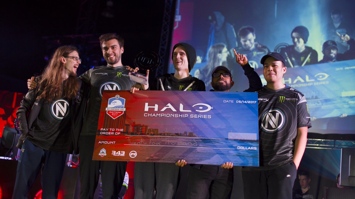 EnVyUpdate's tweet image. EnVy Halo are your #HCS UMG Daytona Champions!!🏆 
#EoD #BoysInBlue