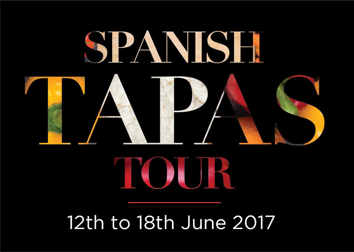 Hi, keep an eye #SpanishTapasTour is around the corner.
Bit.ly/2qwfilG