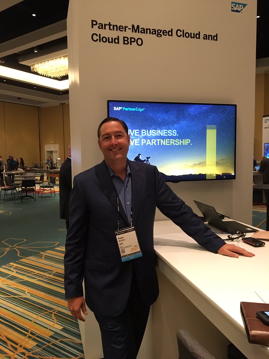 LizHall97's tweet image. Stop by and see @RogerQu at the PMC and Cloud BPO pod today #SAPPartnerSummit #SAPManagedCloud